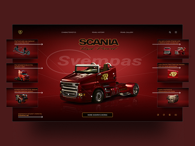 SCANIA Red Pearl 1