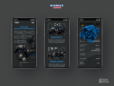 «Чернокнижник» адаптив («Black warlock» adaptive) adaptive auto sport branding car dark design landing mobile design rally rallydakar sport ui ux webdesign webdesign