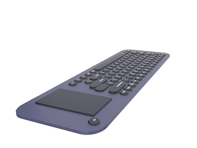 3-D Keyboard Layout