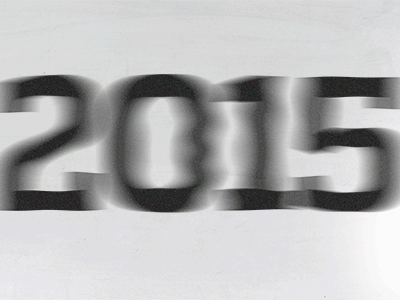 2015 2015 black and white chaos gif new year numbers typography