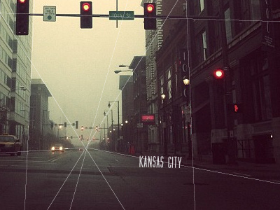KC 1 direction fog image kansas city light line perspective photo street type urban
