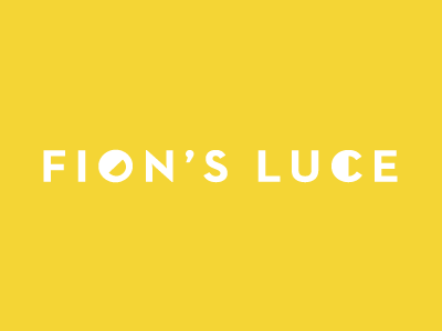 Fion's Luce gif bright circle fions light logo logotype luce pattern photography triangle type typography yellow