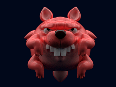 Furball 3d 3dmodel furball rabbit substancepainter zbrush