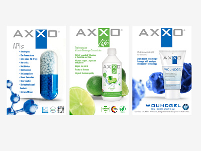 Posters for pharmaceutical exhibition