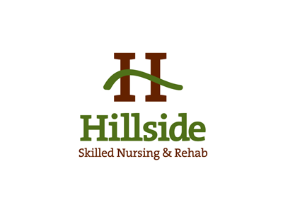 Hillside literal logo playful