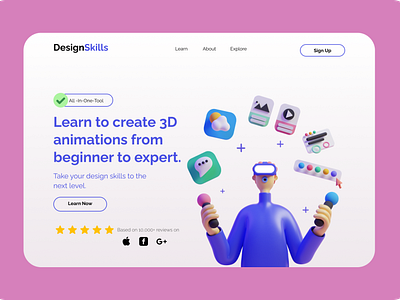 Design-Skills Landing Page