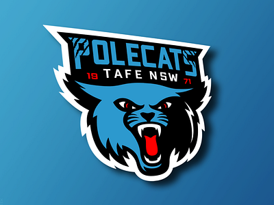 TAFE NSW Polecats branding esports esports logos identity design logo logo inspiration mascot logo sports sports branding sports logo
