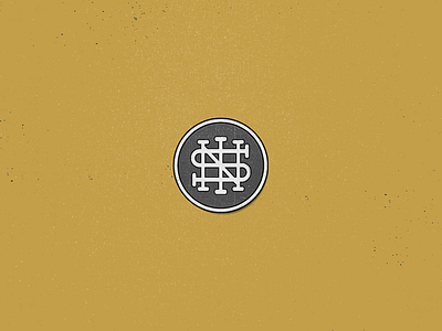 Emblem emblem monogram. icon type