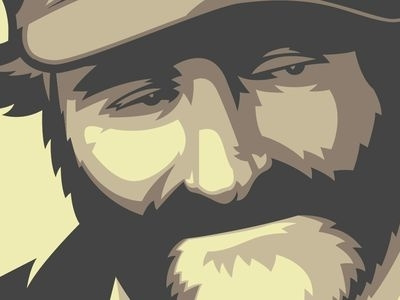 Robin Williams tribute actor good will hunting illustration poster robin tribute williams
