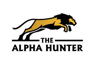 Alpha Hunter alpha animal beast cat hunt hunter jump king lion tiger wild