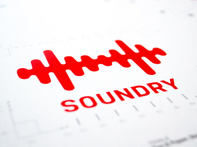 Soundry Combination Mark brand logo nudista red soundry