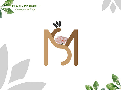 MS Beauty Product Logo Design