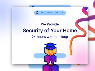 Security Service Website UI