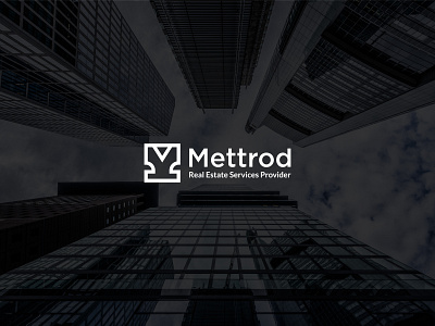 Mettrod - Branding agency brand guidelines house investment m letter property real estate real estate agent real estate logo realtor