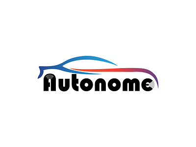 Driverless Car Logo - Day 5 design flat logo vector