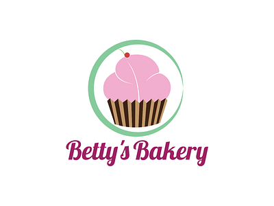 Cupcake logo - Day 18 #dailylogochallenge