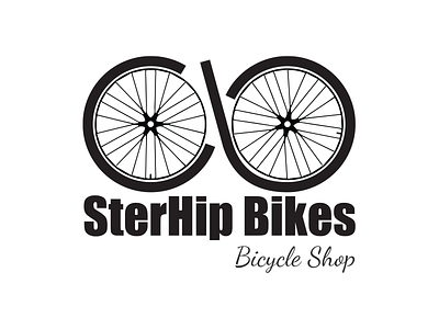 Bicycle Shop logo - Day 24 #dailylogochallenge