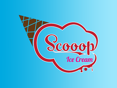 Ice Cream logo - Day 27 #dailylogochallenge