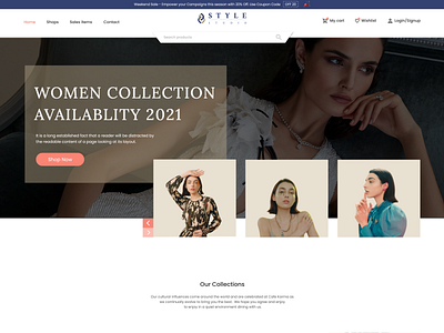 Fashion adobexd design e commerce ecommerce design illustration online store ui uiux websites