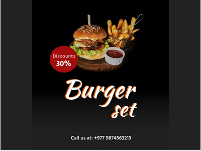 Burger set