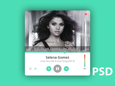 Music Player clean music music player simple ui
