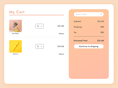 Fun Cart UI