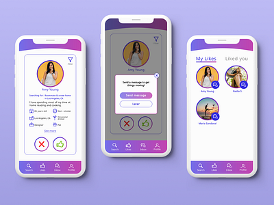 UI Design for a roommate app