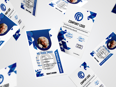 Office ID Card Design