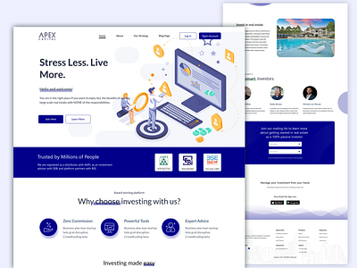 INVESTMENT LANDING PAGE