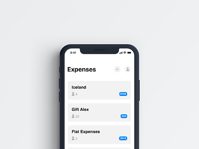 Split expenses app app design expenses flat split ui ux
