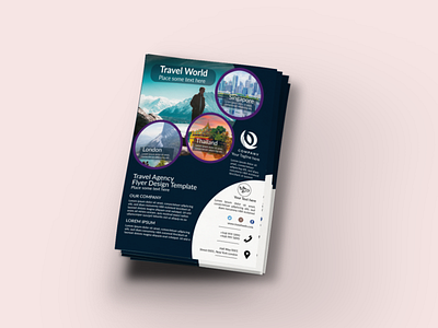 Travel flyer design flyer flyer artwork flyer design flyer designs flyer template flyers