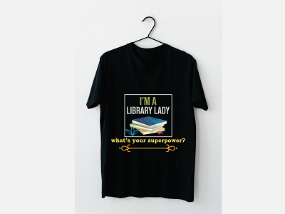 Librarian t shirt design