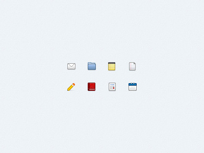 Tiny icons 16x16 favicon fireworks icons office ui