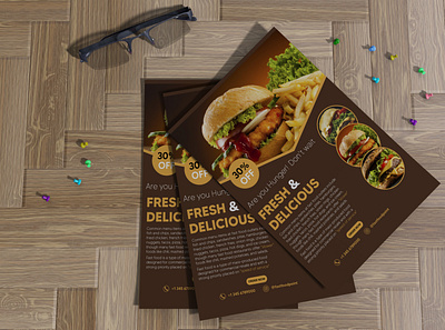 Food flyer/ Restaurant flyer/ flyer design flyer flyer design flyers food flyer graphic designer