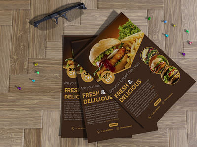 Food flyer/ Restaurant flyer/ flyer design