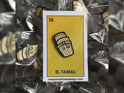 El Tamal enamel pins lapel pin pin pin game