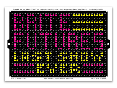 Brite Futures poster art poster print screen print silkscreen