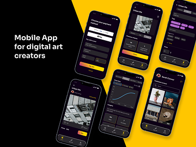 DigitMark mobile app app design design mobile ui ux