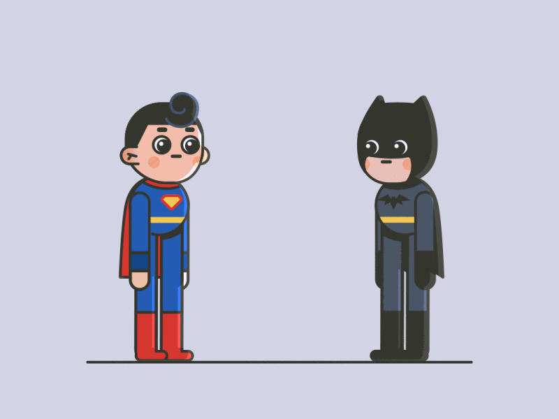 Batman & Superman 6 by DeeKay on Dribbble