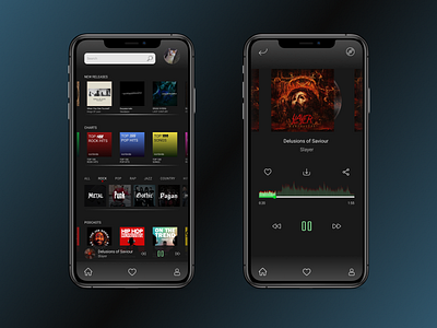 Music streaming app