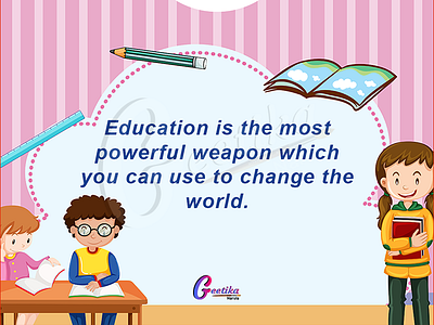 Facebook Post - Why education is imp? creativity design education graphics graphicsdesigns inspiratiindesign motivation post productivity userinterface
