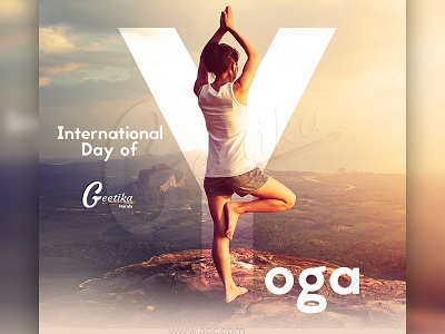 Facebook Post - International day of Yoga branding creativity cross promotion facebook graphics graphicsdesigns inspiratiindesign motivations productivity promotion stayhealthy yoga yoga pose