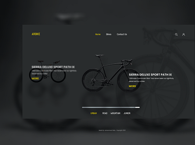 Home ARBike bike bike ride biker bikers bikes design web bike minimal riders ui ux web web bike web design webdesign website website design