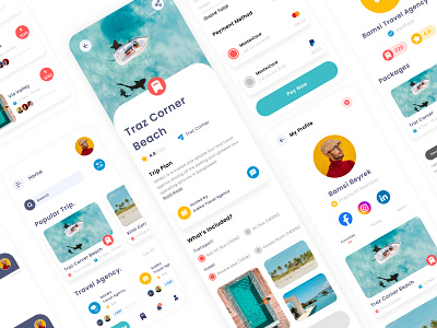 Mobile Travel Apps#1 app app design application branding dailyui dailyuichallange design minimal mobile mobile ui mockup modern travel app travel app design travel design travel ui ui ux