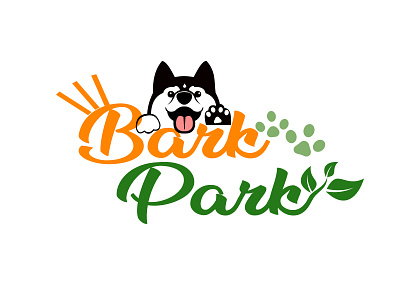 bark park logo design