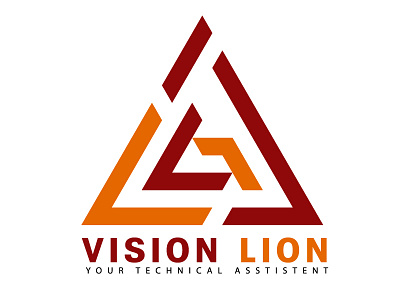 Vison Lion logo logo logodesign