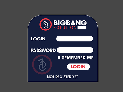 login page