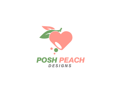 Pose peach logo