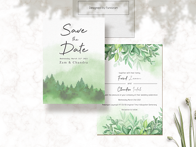 Wedding Invitation Card Design