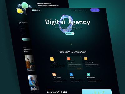 Adital- Digital Agency Website